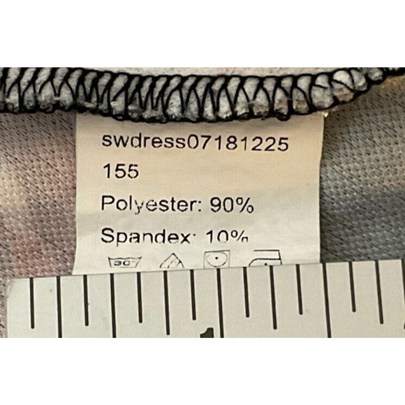 Women's 4XL Black Floral Dress Red Blue Flowers Stretch Midi - Picture 4 of 14